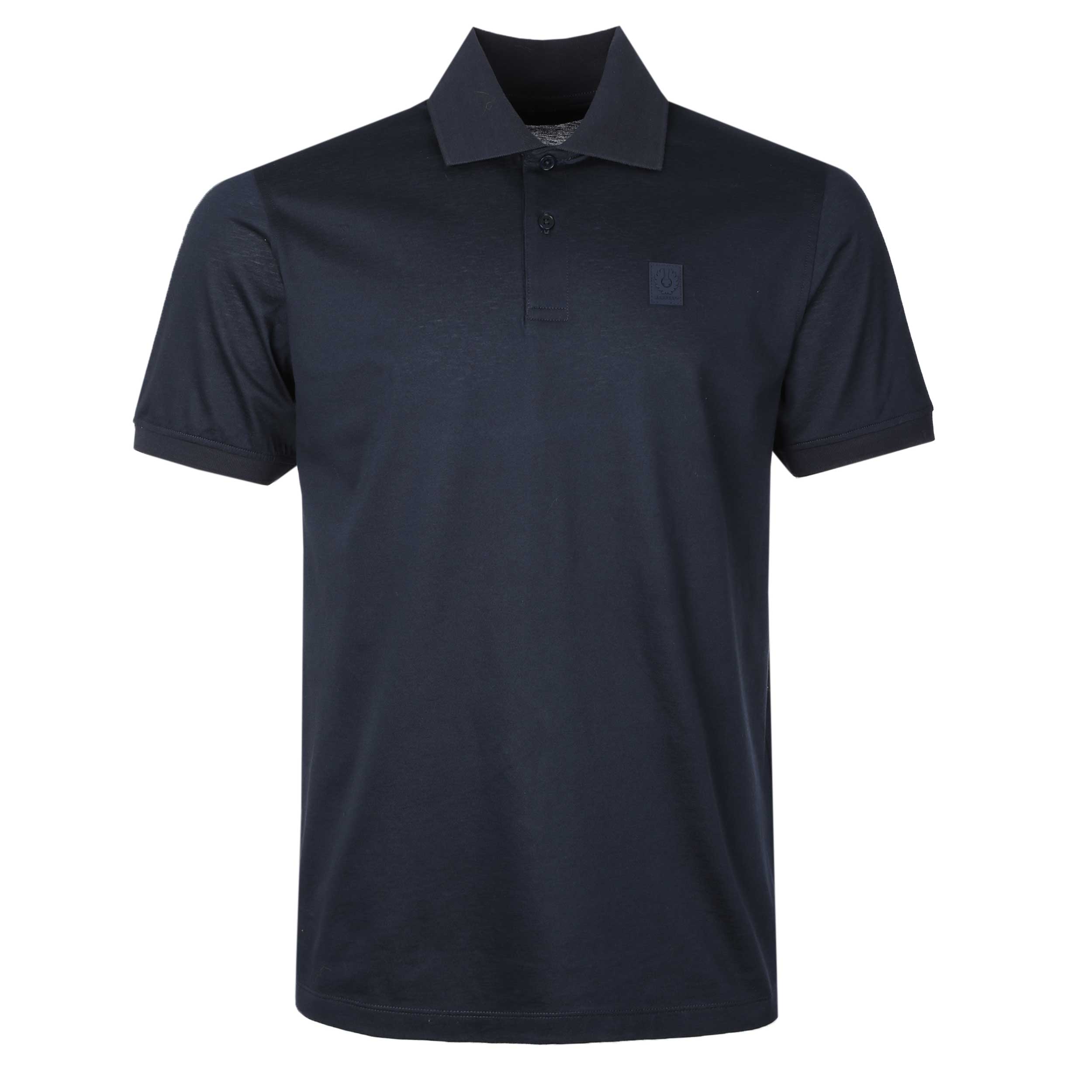 Belstaff Steel Polo Shirt in Dark Ink