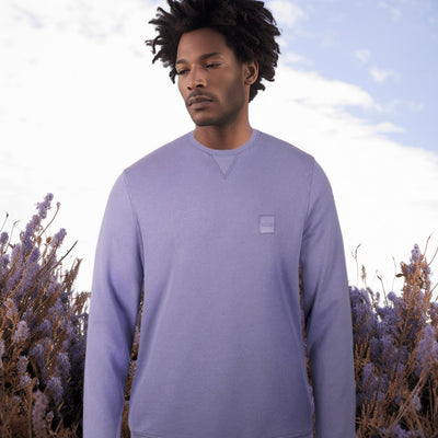 BOSS Westart Sweat Top in Lilac