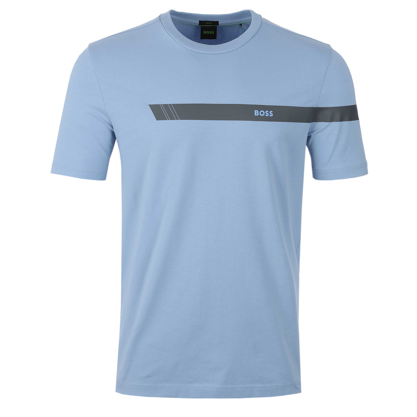 Boss Tee 2 T-Shirt in Open Blue