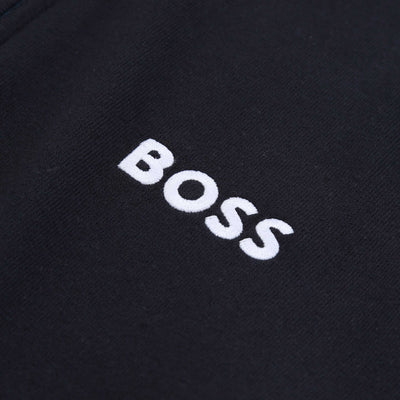 BOSS Zolkar Knitwear in Dark Blue Logo 