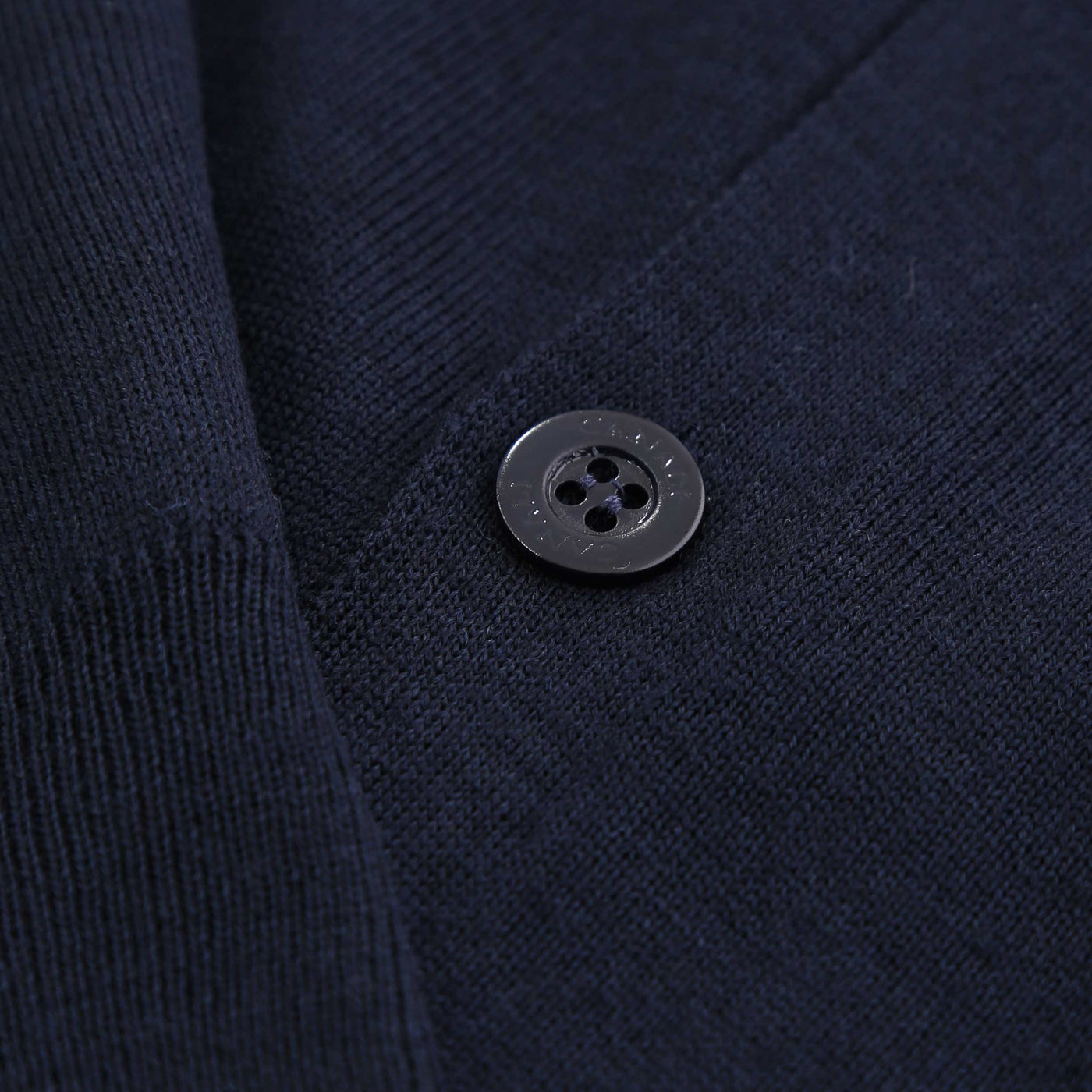 Canali Cardigan in Navy Button