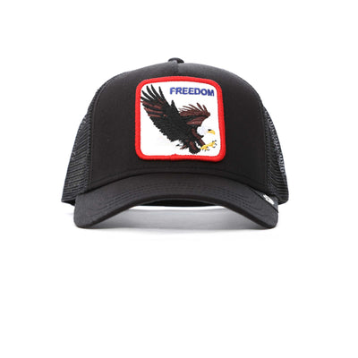 Goorin Bros Freedom Eagle Trucker Cap in Black