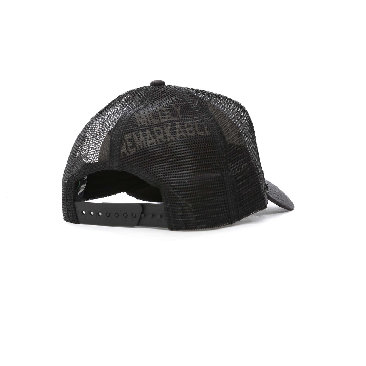 Goorin Bros The Deadliest Scorpion Trucker Cap in Black & White Back