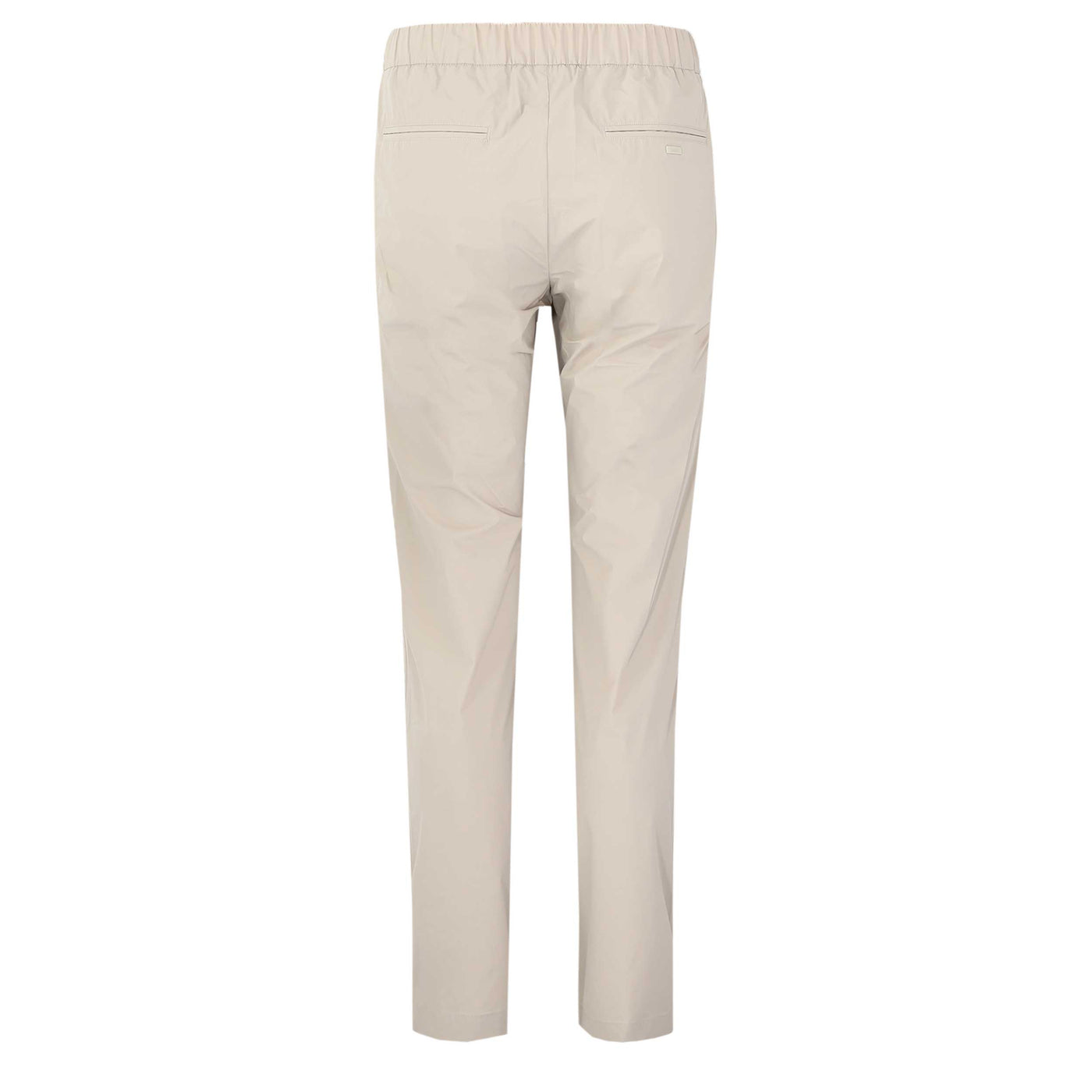Herno Pantalone Nylon Maestro Trouser in Beige Back
