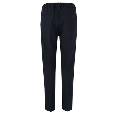 Herno Pantalone Regular Fit Trouser in Navy Back