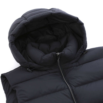 Herno Piumino Smanicato Ecoage Gilet in Navy Hood