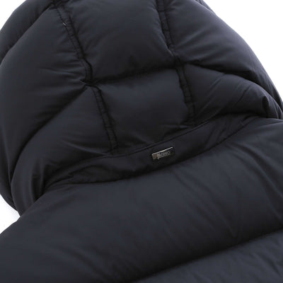 Herno Piumino Smanicato Ecoage Gilet in Navy Logo