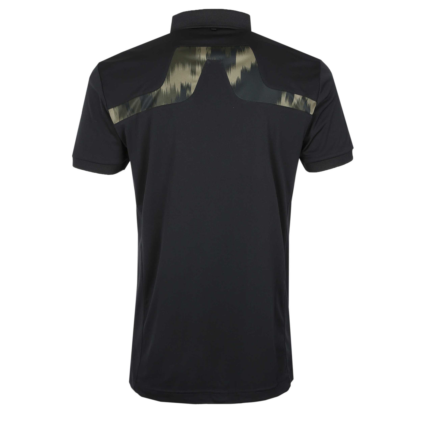 J.Lindeberg KV Print Polo Shirt in Black Back