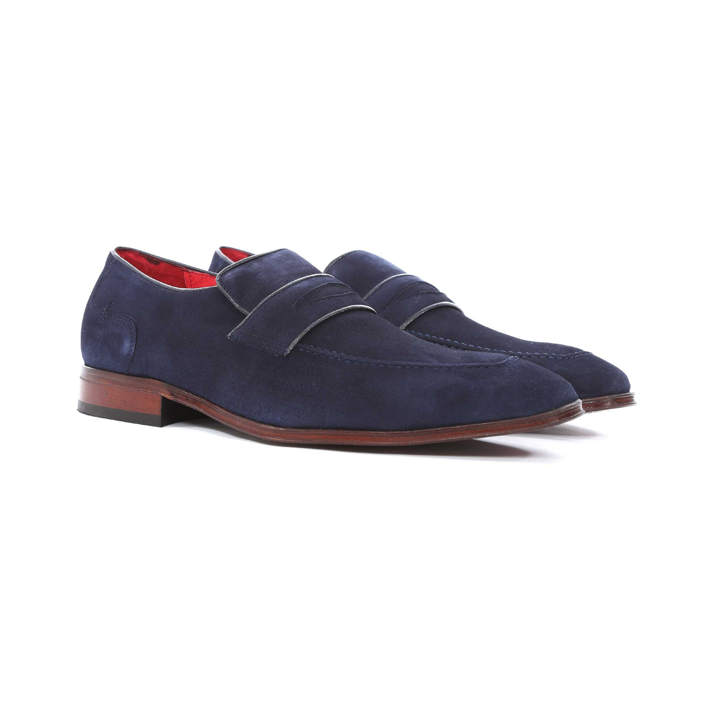 Jeffery West Soprano Shoe in Navy Suede Pair