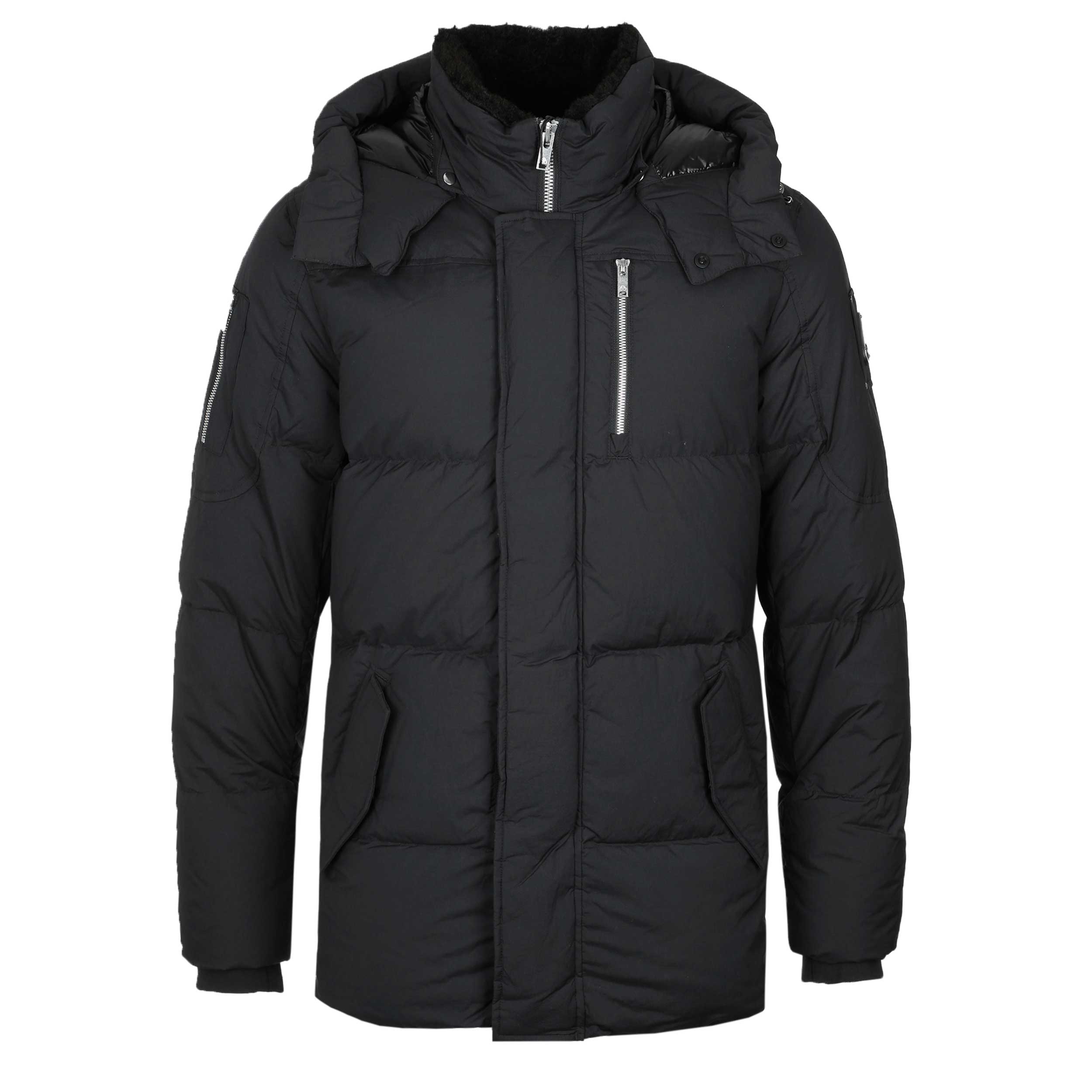 Moose Knuckles Everest 3Q Puffer Jacket in Black