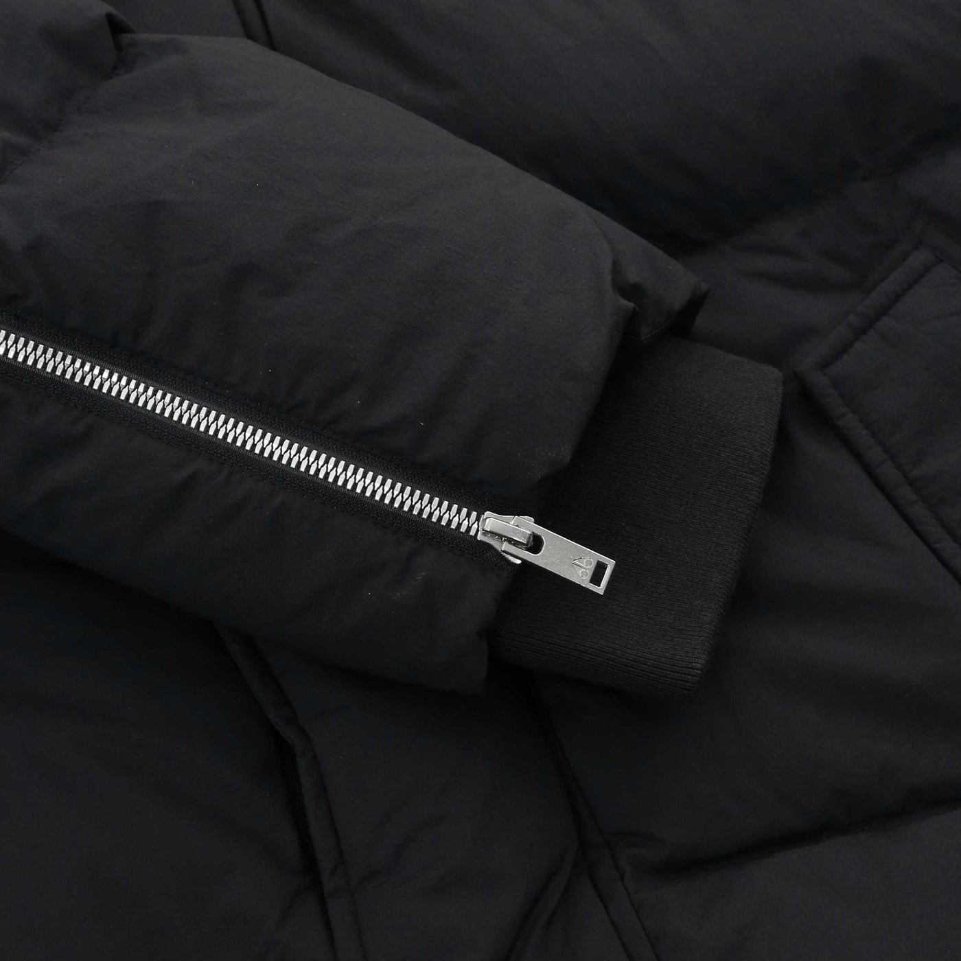 Moose Knuckles Everest 3Q Puffer Jacket in Black Cuff
