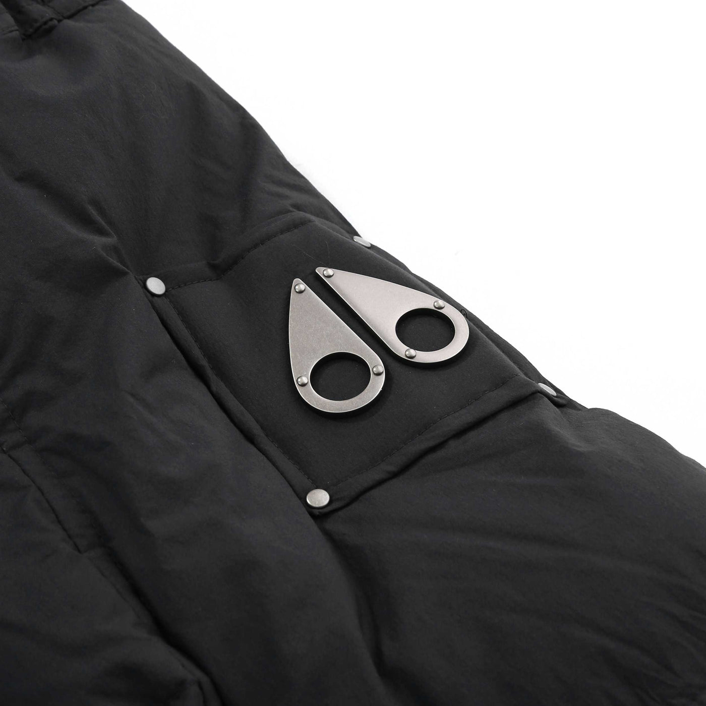 Moose Knuckles Everest 3Q Puffer Jacket in Black Logo