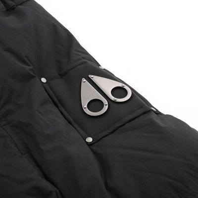 Moose Knuckles Everest 3Q Puffer Jacket in Black Logo