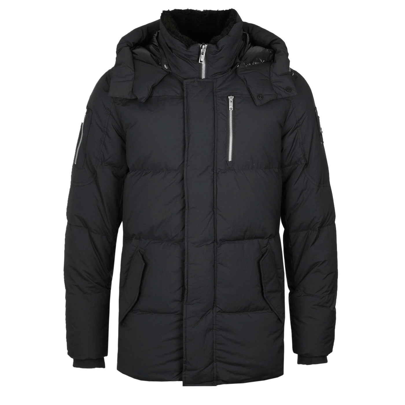 Moose Knuckles Everest 3Q Puffer Jacket in Black