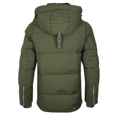 Moose Knuckles Everest 3Q Puffer Jacket in Moss Back