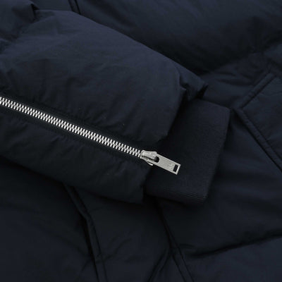 Moose Knuckles Everest 3Q Puffer Jacket in Navy Cuff