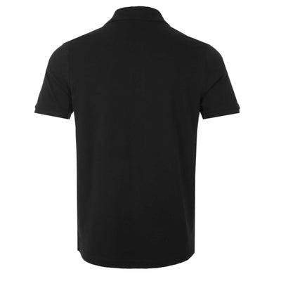 Moose Knuckles Everett Polo Shirt in Black Back