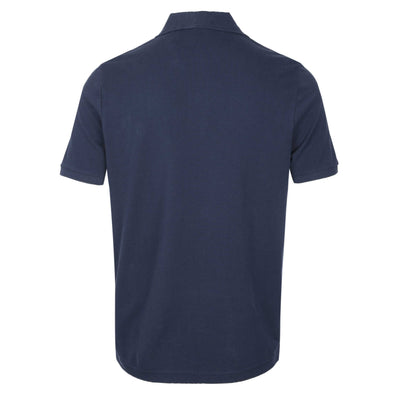 Moose Knuckles Everett Polo Shirt in Navy Back