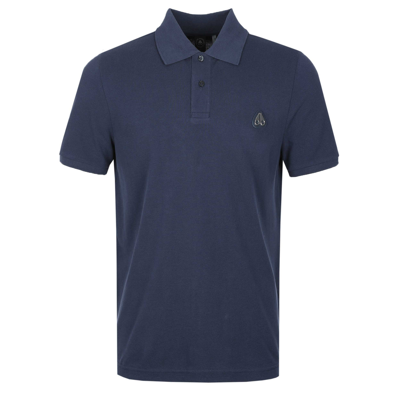 Moose Knuckles Everett Polo Shirt in Navy