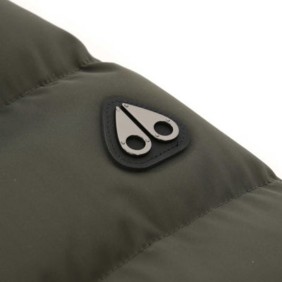 Moose Knuckles Watershed 3 Parka SH Ladies Jacket in Dark Olive Logo
