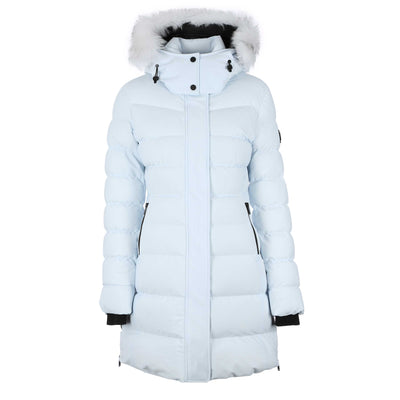 Moose Knuckles Watershed 3 Parka SH Ladies Jacket in Oxygen & Natural Fur