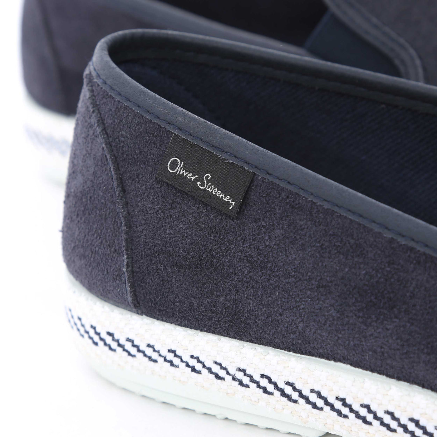 Oliver Sweeney Campomar Espadrille in Navy Logo