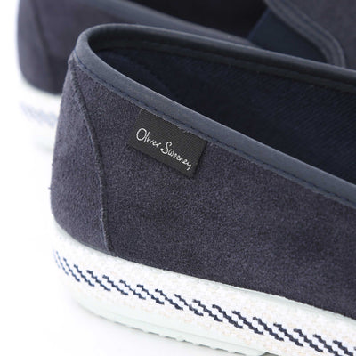 Oliver Sweeney Campomar Espadrille in Navy Logo