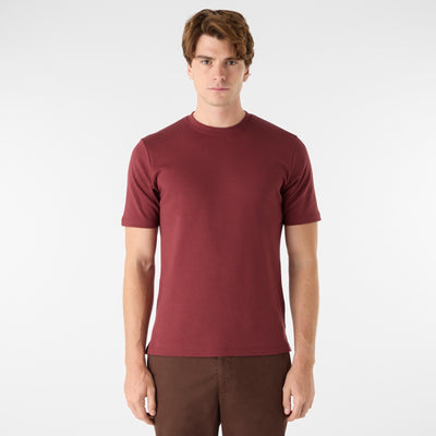 Oliver Sweeney Palmela T Shirt in Mulberry Model