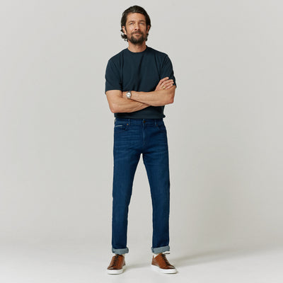 Oliver Sweeney Navigli Jean in Dark Blue Denim Model