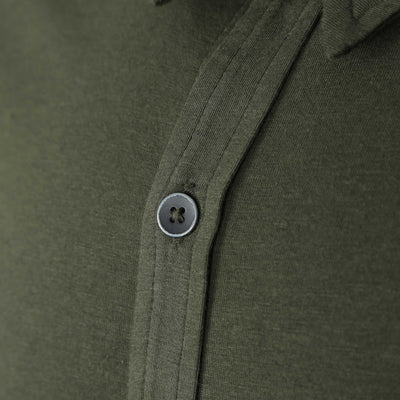 Paige Stockton Shirt in Mountain Pine Green Button