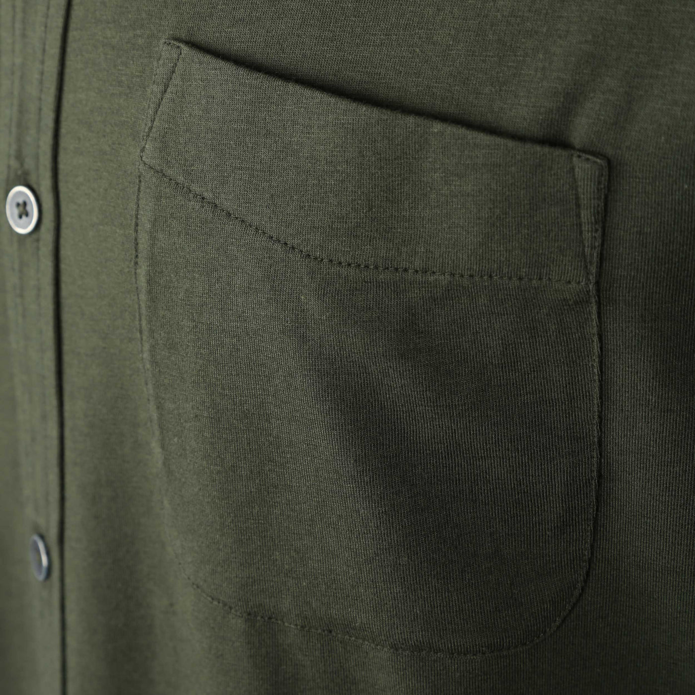 Paige Stockton Shirt in Mountain Pine Green Pocket