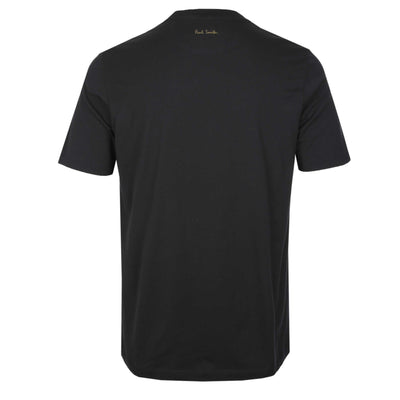 Paul Smith Bird Print T Shirt in Black Back