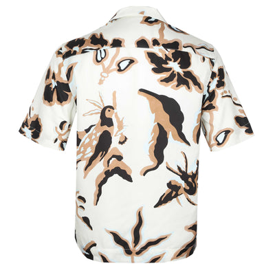 Paul Smith Bohemia Regular Fit SS Shirt in White Back