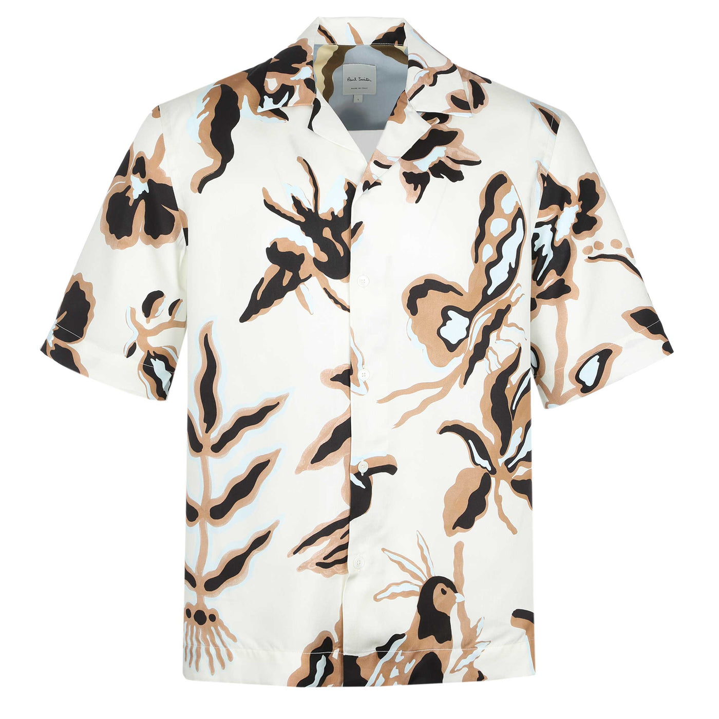 Paul Smith Bohemia Regular Fit SS Shirt in White