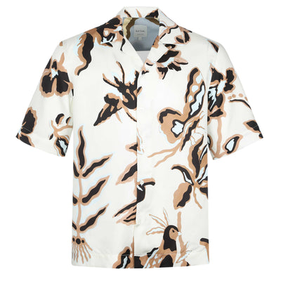 Paul Smith Bohemia Regular Fit SS Shirt in White