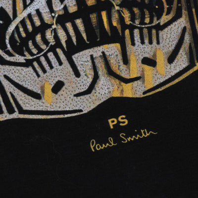 Paul Smith Casual Fit Skull T Shirt in Black Logo