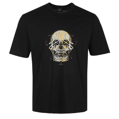 Paul Smith Casual Fit Skull T Shirt in Black