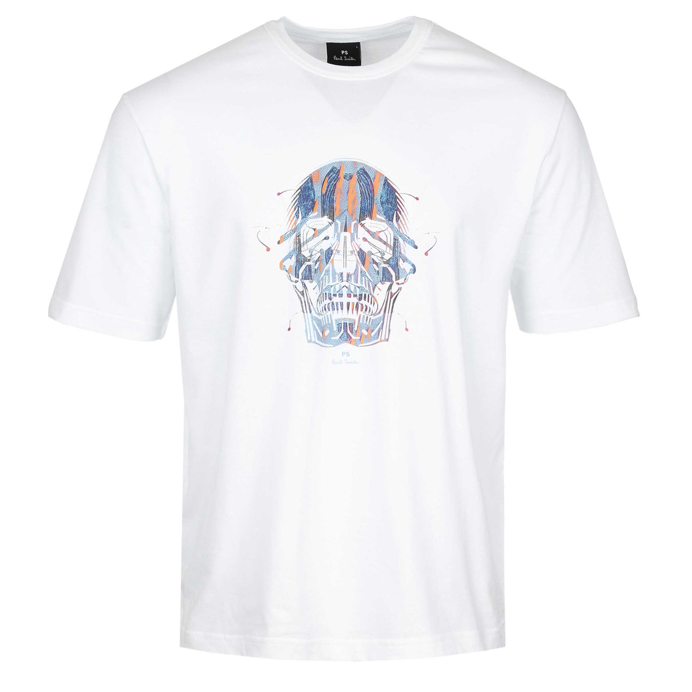 Paul Smith Casual Fit Skull T Shirt in White