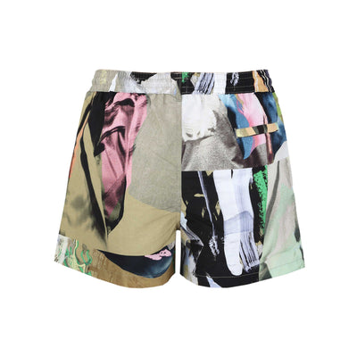 Paul Smith Collage Swim Short in Slate Back