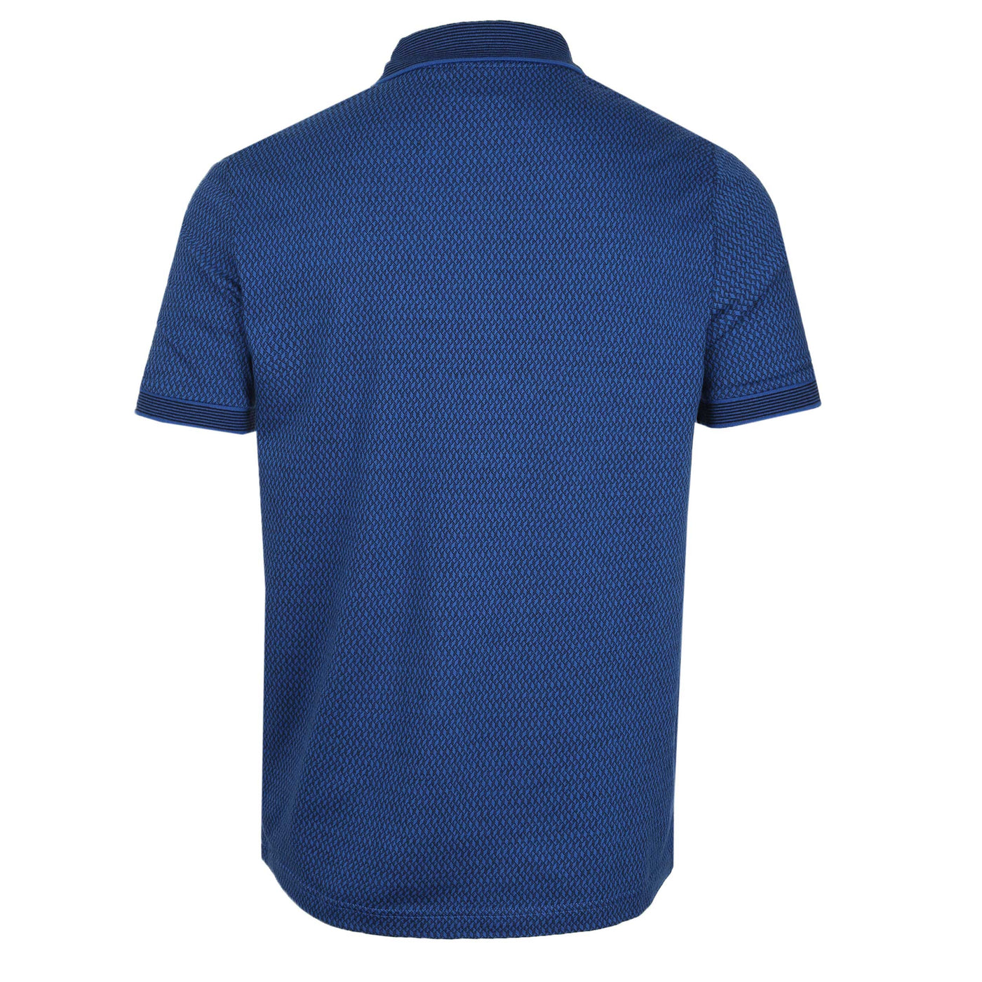 Paul Smith Geo Polo Shirt in Blue Back