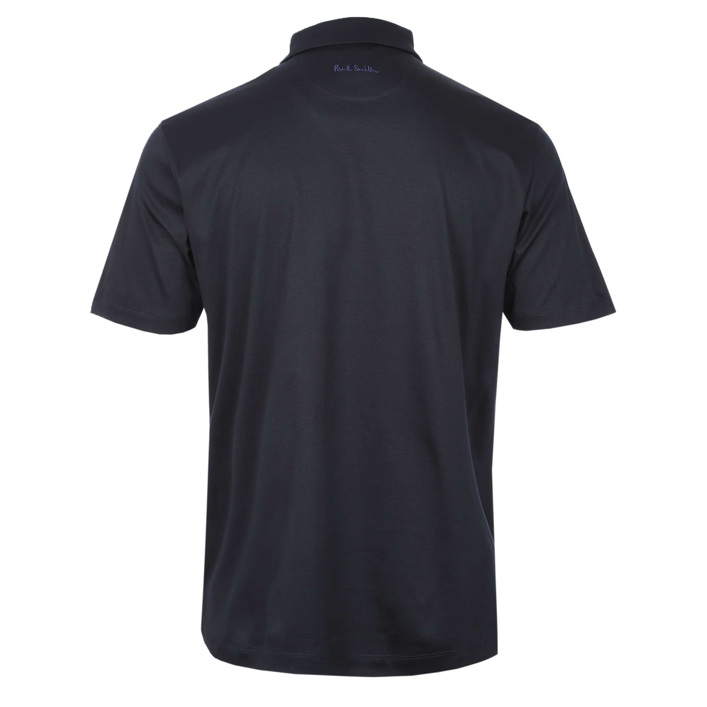 Paul Smith Interlock Polo Shirt in Navy Back