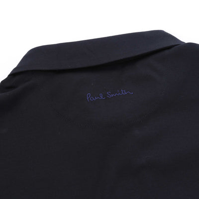 Paul Smith Interlock Polo Shirt in Navy Logo