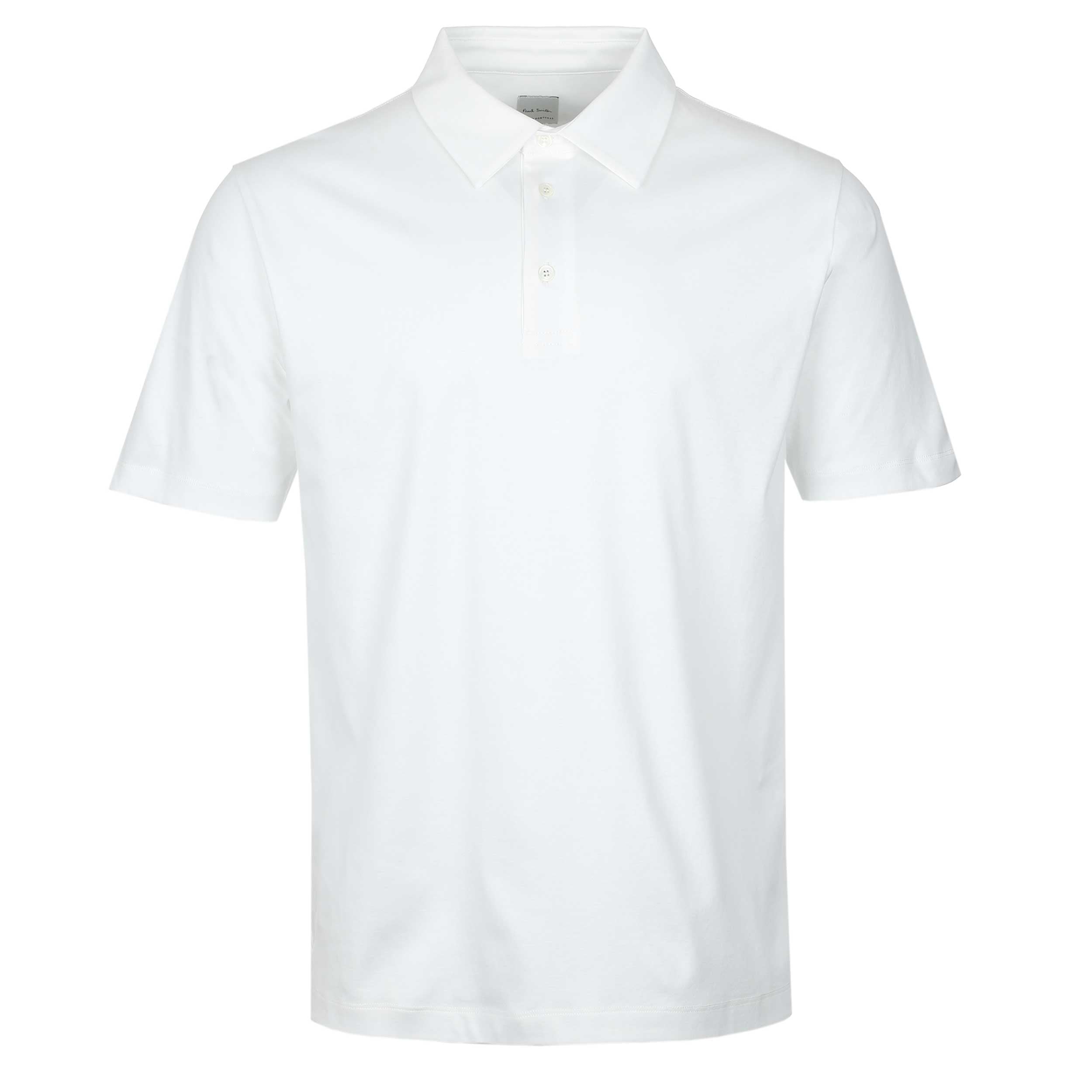 Paul Smith Interlock Polo Shirt in White