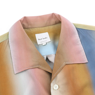 Paul Smith Oversized SS Shirt in Multicolour Collar