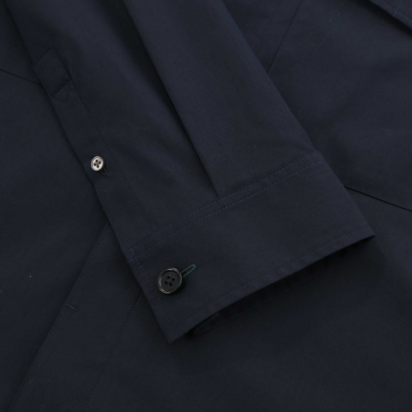 Paul Smith Patch Pocket Shirt in Navy Cuff
