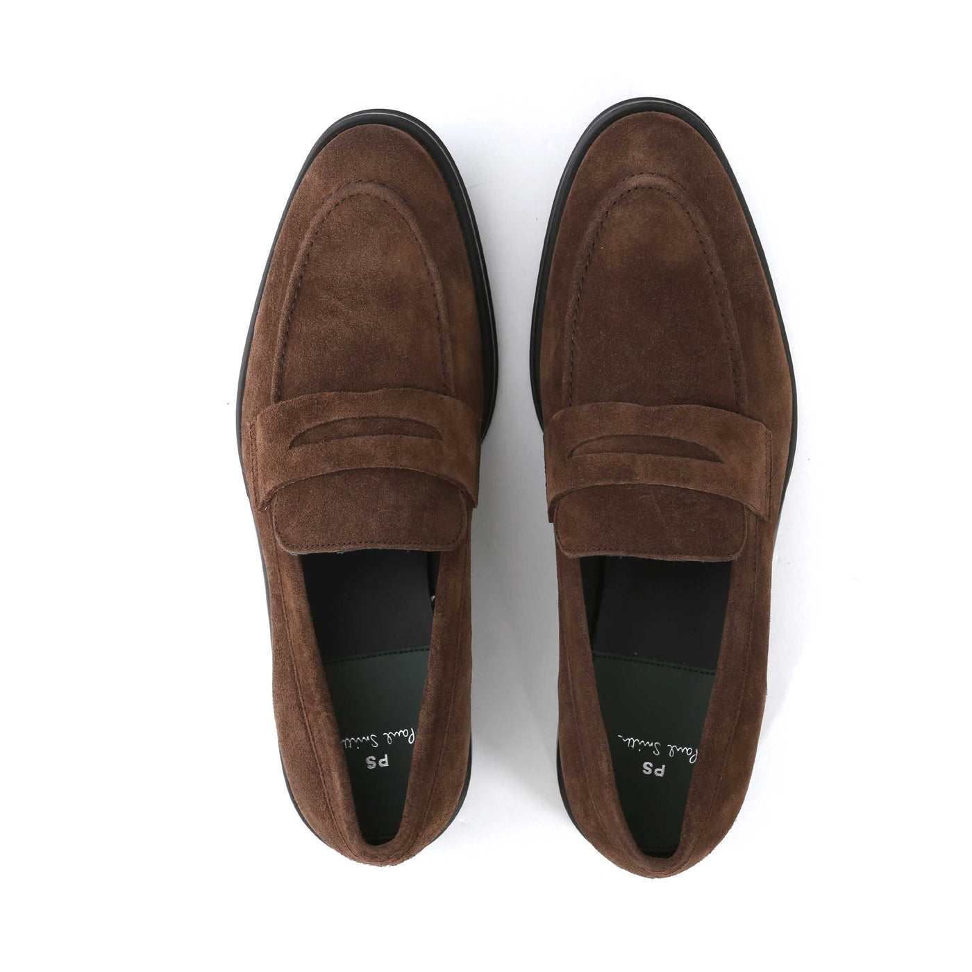 Paul Smith Pierce Shoe in Chocolate Brown Birdseye