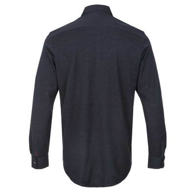 Paul Smith Pique Shirt in Dark Navy Back