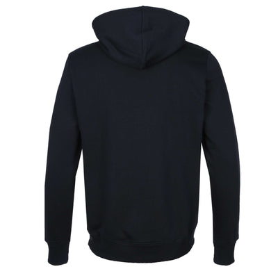 Paul Smith Reg Fit Hoody Sweat Top in Navy Back