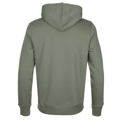 Paul Smith Reg Fit Hoody Sweat Top in Sage Back