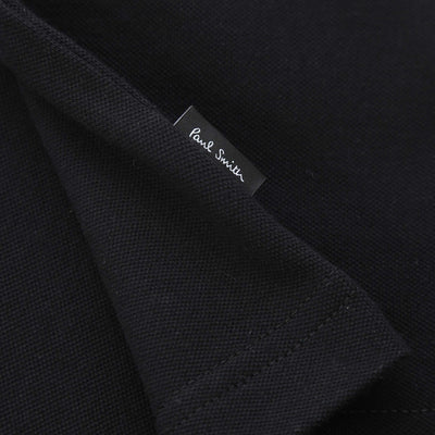 Paul Smith Reg Fit Polo Shirt in Black Logo Tab